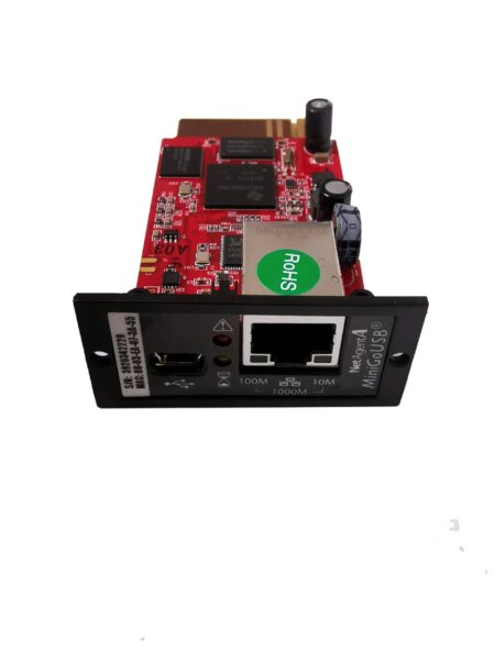 Tarjeta De Monitoreo Remoto Snmp Plus Compatible Para Toda La Familia Alpha De 1-3Kva -