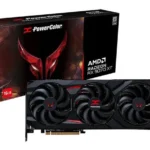 T/Video Powercolor Rx9070Xt 16G-E/Oc Red Devil/AMD Radeon/16Gb Gddr6/PCI-E 5.0 X16/HDMI/DP 2.1