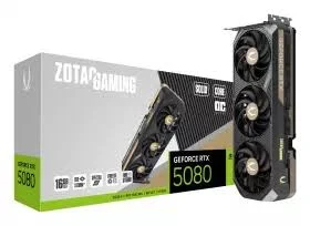 T/Video Zotac Gaming Zt-B50800Q-10P/Geforce Rtx 5080 Solid Oc/16Gb Gddr7/PCI-Express 5.0 X16/DP X 3/Color Blanco