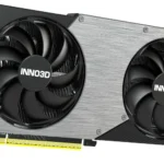 T/Video Inno3D N506T2-08D7X-193075N Geforce Rtx 5060 Ti/8Gb Gddr7/PCI-Express 5.0/3X DP/1X HDMI/X2Oc/Color Negro-Plata