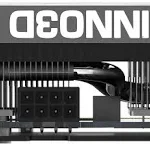 T/Video Inno3D N506T2-16D7-191073N Geforce Rtx 5060 Ti/16Gb Gddr7/PCI-Express 5.0/3X DP/1X HDMI/Color Negro-Gris