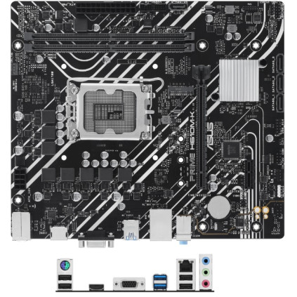 ##MB ASUS PRIME H610M-K, SOCKET 1700/DDR5/HDMI/VGA/96GB/INTEL H610/MICRO-ATX/, 90MB1GA0-M0EAY0 (OPENBOX)