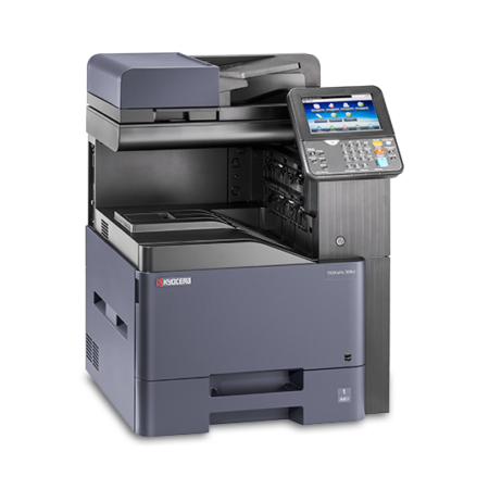 Multifuncional Láser Kyocera Taskalfa 308Ci 1102V42Us0, 3 En 1 Color A4, Carta/Oficio, 32/32Ppm, 1,200 X 1,200Dpi, Dúplex Estándar, Fax Opcional, Radf 75 H