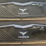 MEMORIA DDR4 64GB 3200MHZ TEAMGROUP T-FORCE DELTA TF3D464G3200HC16FDC01 (2X32GB), RGB, COLOR NEGRO, NON-ECC, CL16, XMP