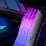 Memoria DDR5 32Gb 5600Mhz Teamgroup T-Force Delta Ff4D532G5600Hc36Bdc01 (2X16Gb), Rgb, Color Blanco, Pc5-44800, Cl36, Xmp