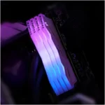 Memoria DDR5 32Gb 5600Mhz Teamgroup T-Force Delta Ff4D532G5600Hc36Bdc01 (2X16Gb), Rgb, Color Blanco, Pc5-44800, Cl36, Xmp