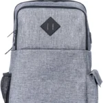 TechZone TZ19LBP02 mochila Negro / Gris Nylon, Poliéster