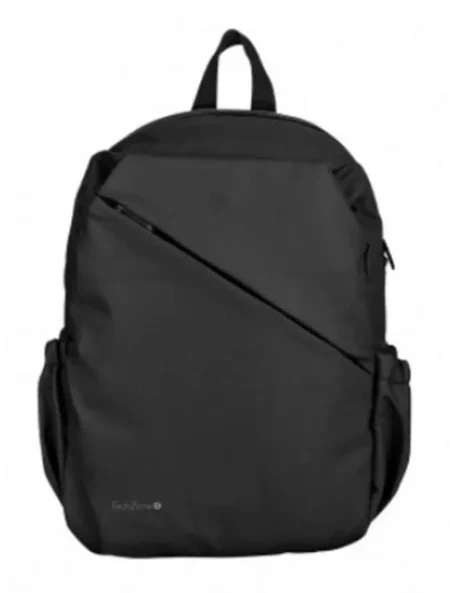 TechZone TZ18LBP02 mochila Negro / Gris Poliéster