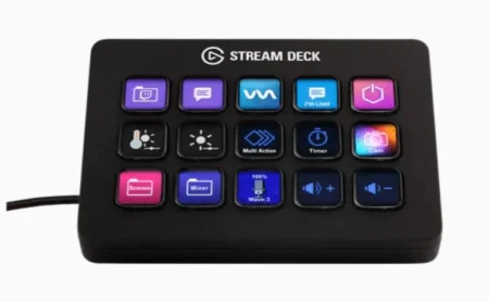 Teclado Elgato Stream Deck +, 8 Teclas, USB, Panel LCD Tactil, Color Negro, 10Gbd9901