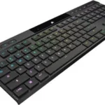 TECLADO ALAMBRICO MECANICO GAMER CORSAIR CH-912A014-NA K100 RGB, SWITCH CHERRY MX SPEED, INGLES, NEGRO