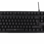 Teclado Gamer Mecanico Vortred V-930105 Alpha Compacto/Rgb/Negro
