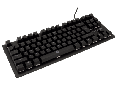Teclado Gamer Mecanico Vortred V-930105 Alpha Compacto/Rgb/Negro