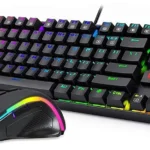 TECLADO ALAMBRICO MACANICO TKL REDRAGON K552RGB-SP RGB/SWITCH BLUE/COLOR NEGRO