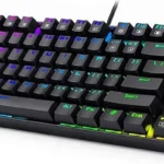 TECLADO ALAMBRICO MACANICO TKL REDRAGON K552RGB-SP RGB/SWITCH BLUE/COLOR NEGRO
