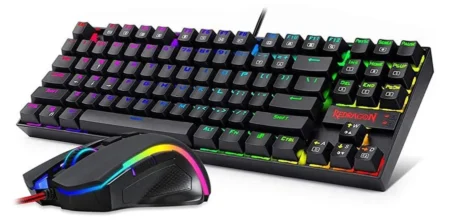 TECLADO ALAMBRICO MACANICO TKL REDRAGON K552RGB-SP RGB/SWITCH BLUE/COLOR NEGRO