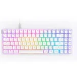 TECLADO ALAMBRICO GAMER NZXT KB-001NB-US FUNCTION 2, RGB, USB, SWITCH OPTICO, INGLES, COLOR NEGRO