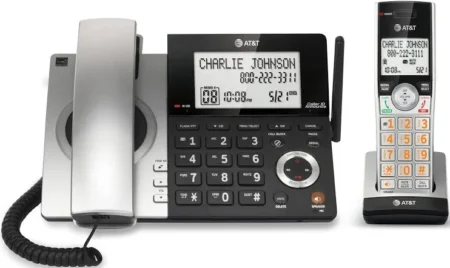 TELEFONO CON DIADEMA MANOS LIBRES HT-310/IDENTIFICADOR DE LLAMADAS/COLOR NEGRO