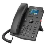 Telefono IP Fanvil X303P/4Lineas/2Rj45/2Rj9/Pantalla LCD/Negro
