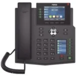 TELEFONO IP EMPRESARIAL FANVIL X5U-R C/ESTANDARES EUROPEOS, 16 LINEAS SIP CON PANTALLA LCD DE 3.5" A COLOR, 6 TECLAS DSS/BLF, PUERTOS GIGABIT, IPV6, OPUS Y CONFERENCIA DE 3 VIAS, POE/DC