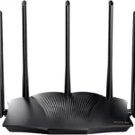 ROUTER INALAMBRICO TENDA AX3000 MU-MIMO 2.4-5GHZ/DOBLE BANDA/5 PUERTOS RJ45/WI-FI 6/ RX12L PRO