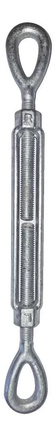 Tensor De 5/8" X 12" Syscom Towers Acero Forjado Ojo-ojo Galv/inmersion En Caliente/carga Max. 3500lbs/ten5/8x12ooj