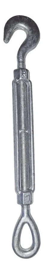 Tensor De 3/8" X 6" Syscom Acero Forjado/ojo-gancho Galv/inmersion En Caliente/1000 Lbs/ten-3/8x6-ogj