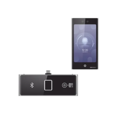Terminal Facial Min Moe WiFi Con Pantalla 7″ Hikvision Ds-K1T673Dwx/K Lector De Huellas/Codigos Qr/Bluetooth/Exterior/IP65/10000 Rostros/50000 Tarjetas/Hik-Ia