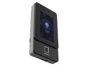 Reconocimiento Facial Y Huella Con Lector Prox Em Hikvision Ds-K1T342Efwx-E1 Terminal Min Moe PoE Y WiFi/Exterior IP65/Hasta 1.5 Mts En Lectura De Rostro/Soporta P2P/1,500 Rostros/3,000 Huellas/Salida 12 Vcd Para Chapa/PoE