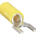 Terminal Tipo Horquilla Epcom Powerline Rc1157-100 V/( Espada ) Aislada /12-10 Awg /Amarillo/Paquete De 25 Piezas