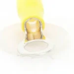 Terminal Tipo Ojo 1/4"/12-10 Awg Epcom Ae50242, Amarillo, 25 Piezas