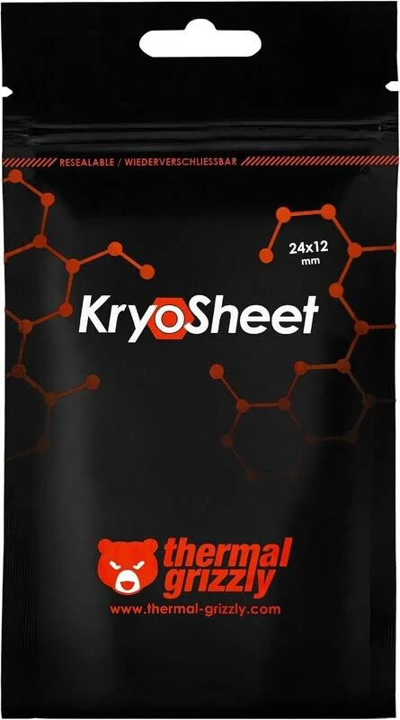 Thermal Pad Thermal Grizzly Kryosheet De Grafeno De 24X12Mm/Tg-Ks-24-12