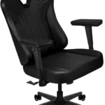Silla Gamer Thunder X3 4711099477517 Negro-Rosa Neon, 120Kg, Polipiel, Inclinacion Sincrona, Reposabrazos 2D, Soporte Lumbar/Cuello