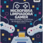 Toalla Microfibra Gamer Silimex Limpiadora Reutilizable 30X30Cm Para Superficies/Pantallas/Consolas