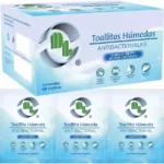 TOALLITAS HUMEDAS LIMPIADORAS GHIA 100 PZS PROTECCION ANTIBACTERIAL, GLS-016