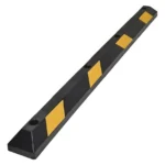Tope Vehicular Para Estacionamiento Accesspro AC-183Tv/183Cm/8 Franjas Reflejantes/Negro-Amarillo