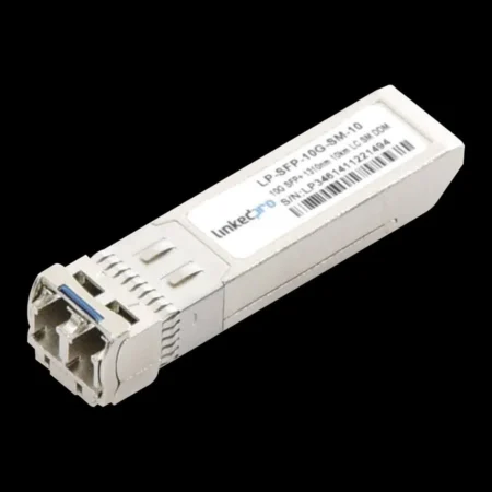 Transceptor Mini-Gbic Sfp+ Optico Linkedpro Lp-Sfp-10G-Sm-10 Monomodo 1310 Nm, 10 Gbps, 10Gbase-Lr, Conectores Lc/Upc Duplex, Ddm, Hasta 10 Km