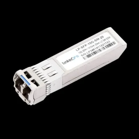 Transceptor Mini-Gbic Sfp+ 10G Linkedpro Lp-Sfp-10G-Sm-20, Monomodo Conectores Lc Duplex/Hasta 20Km De Distancia