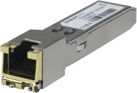 Modulo Transceptor Sfp A RJ45 Linkedpro, Auto Negociacion 10/100/1000 Mbps, Conector RJ45, Distancia De Hasta 100 M, Lp-Sfp-1G-RJ45