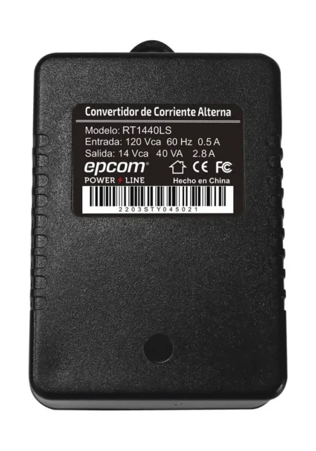 Transformador Reforzado Epcom Rt1440Ls, De 14 Vac 40 VA