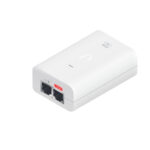 Adaptador PoE Ubiquiti De 48Vdc/0.32A Pto Gigabit, U-PoE-Af