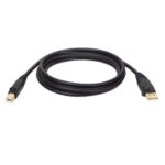 Cable USB Tripp-Lite - 1, 8 M, USB A, USB B, Macho/Macho, Negro