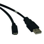 Cable USB 2.0 De Alta Velocidad Tripp-Lite U050-006, USB A, Micro-USB B, Macho/Macho, 1,83 M, Negro