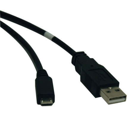 Cable USB 2.0 De Alta Velocidad Tripp-Lite U050-006, USB A, Micro-USB B, Macho/Macho, 1,83 M, Negro