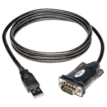 Adaptador Tripp Lite USB A Puerto Serial Usba/Db9M