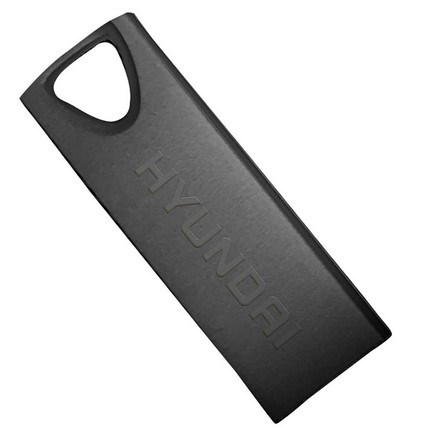 Memoria USB Hyundai U2Bk/16Gab, Negro, 16 Gb, USB 2.0