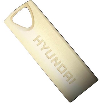 Memoria USB 2.0 16Gb Hyundai, Color Oro, U2Bk/16Gag