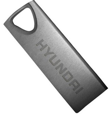 Memoria USB 2.0 16Gb Hyundai, Color Gris, U2Bk/16Gasg