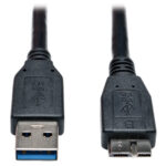 Cable Para Dispositivo Tripp-Lite U326-003-Bk - USB A, Micro-USB B, Macho/Macho, 0, 91 M, Negro