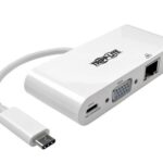 Adaptador Externo De Video 3.1 Tripp-Lite U444-06N-Vgu-C - Color Blanco, USB, VGA (D-Sub)