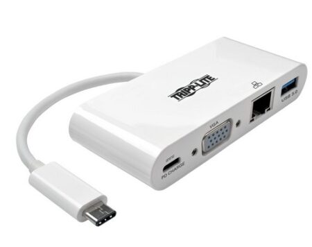 Adaptador Externo De Video 3.1 Tripp-Lite U444-06N-Vgu-C - Color Blanco, USB, VGA (D-Sub)